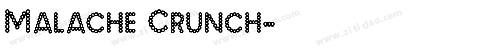 Malache Crunch字体转换